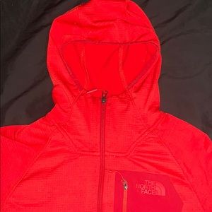North Face full zip up fleece hoodie ! Brand new